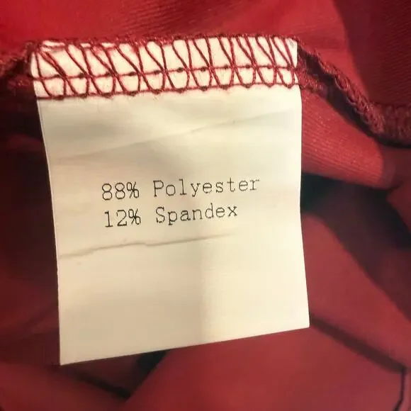 FKEEP Women’s Tennis Golf Dress 2XL Burgundy Athletic Zipper with Shorts NWT - Picture 5 of 12